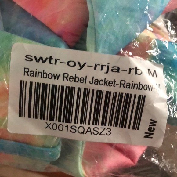 iheartraves rainbow rebel jacket 🌈 - Picture 2 of 7